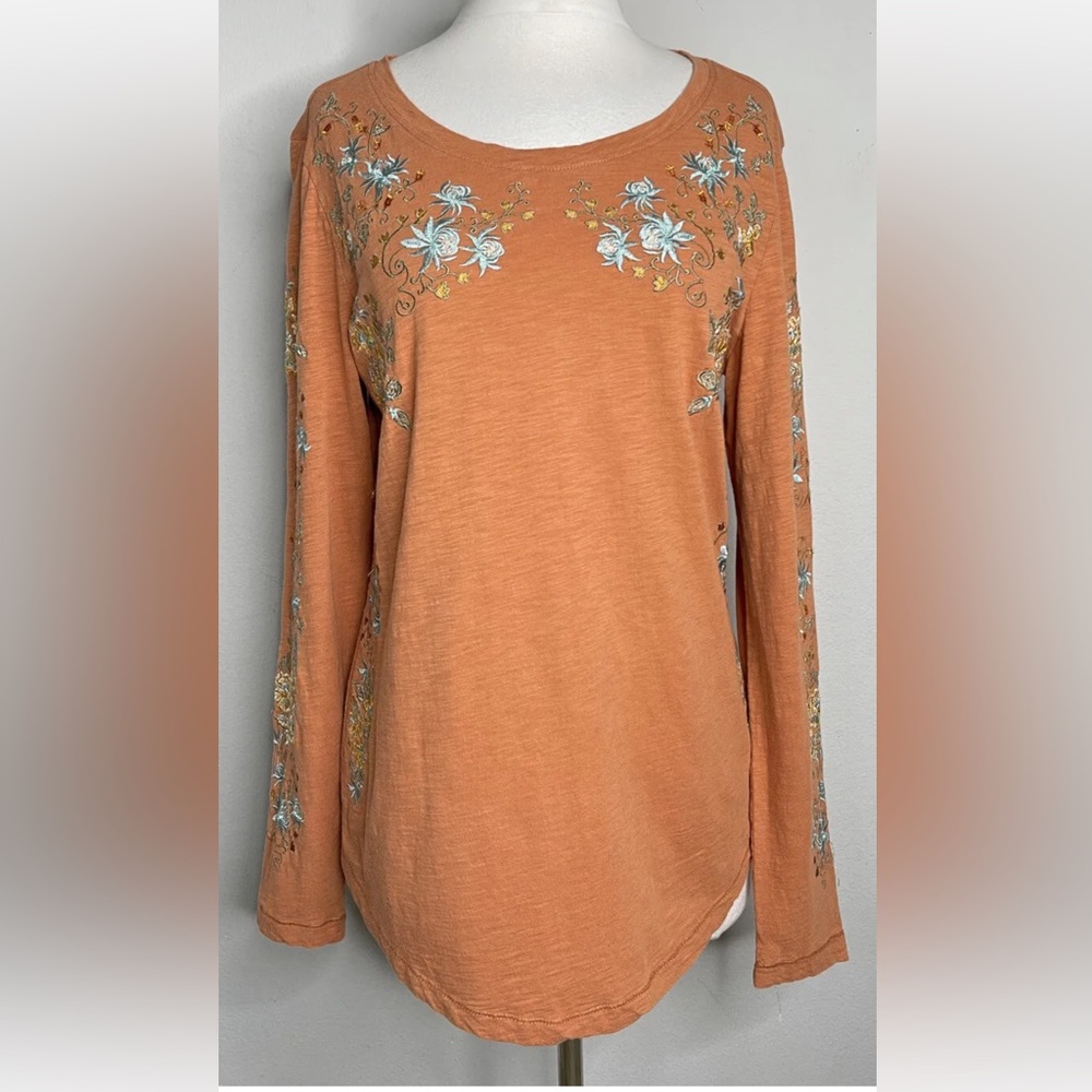 SUNDANCE EMBROIDERED TOP M